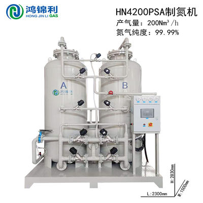 0.5-0.8Mpa 容量を持つPSA窒素発電機